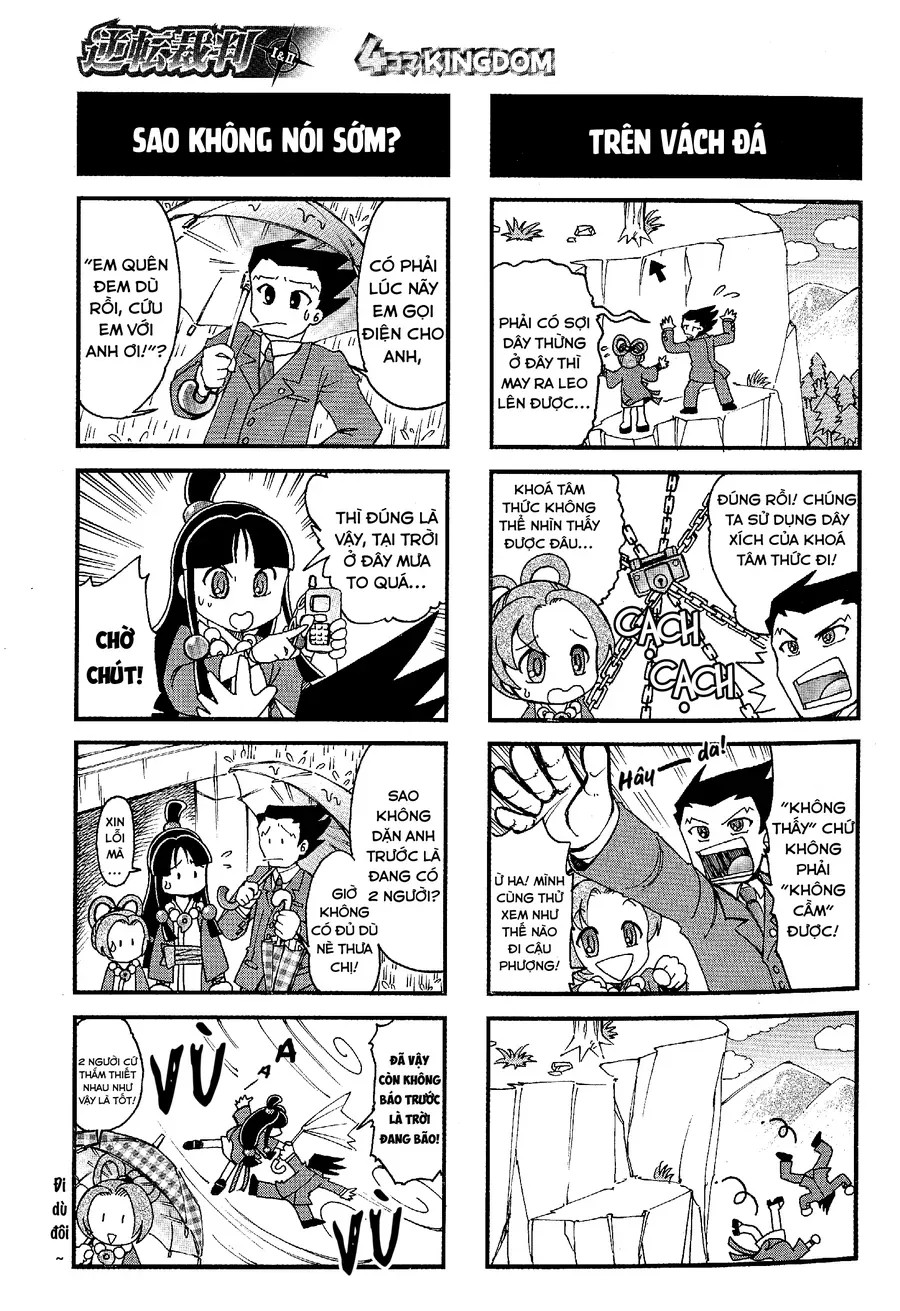 Ace Attorney 1&2 4Koma Kingdom Chap 7 - Next Chap 8