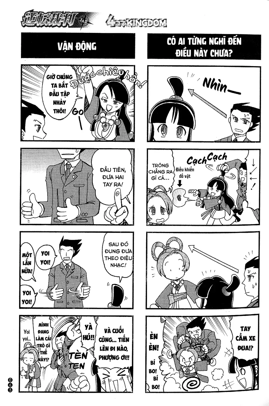 Ace Attorney 1&2 4Koma Kingdom Chap 7 - Next Chap 8