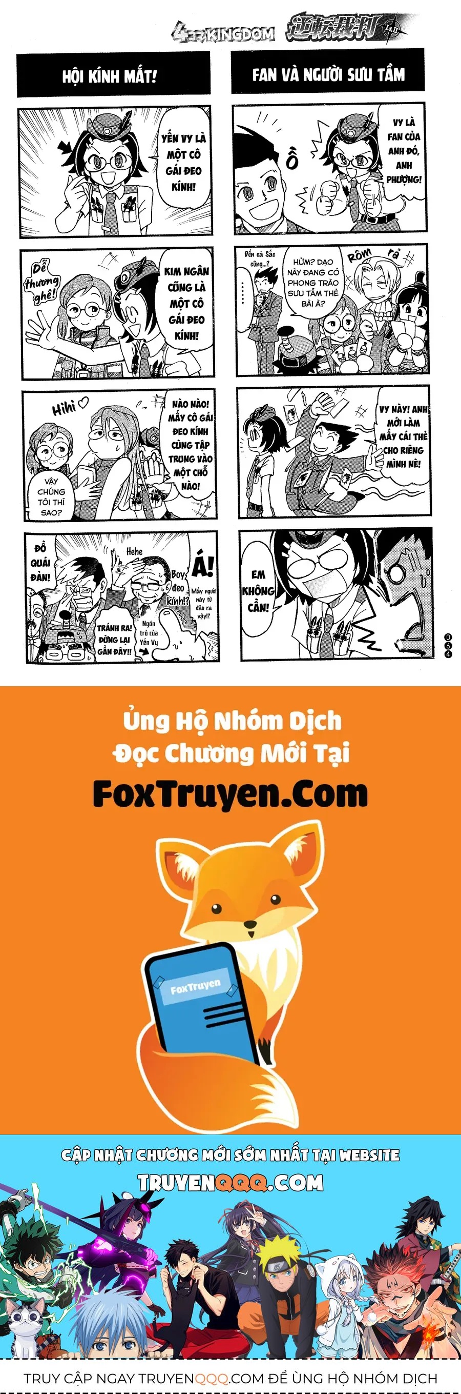 Ace Attorney 1&2 4Koma Kingdom Chap 7 - Next Chap 8