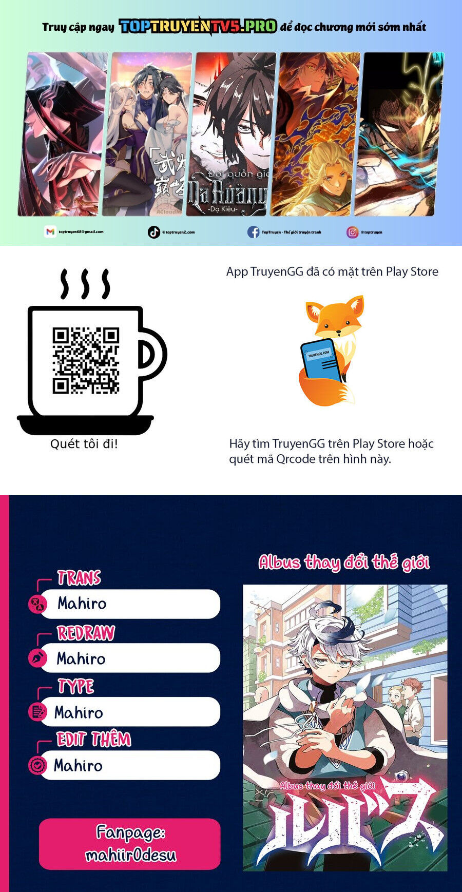 Albus Thay Đổi Thế Giới Chap 21 - Next Chap 22