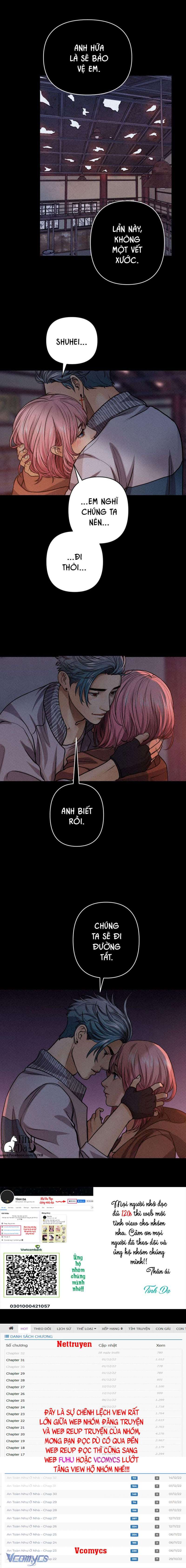 An Toàn Như Ở Nhà Chap 38 - Next Chap 39