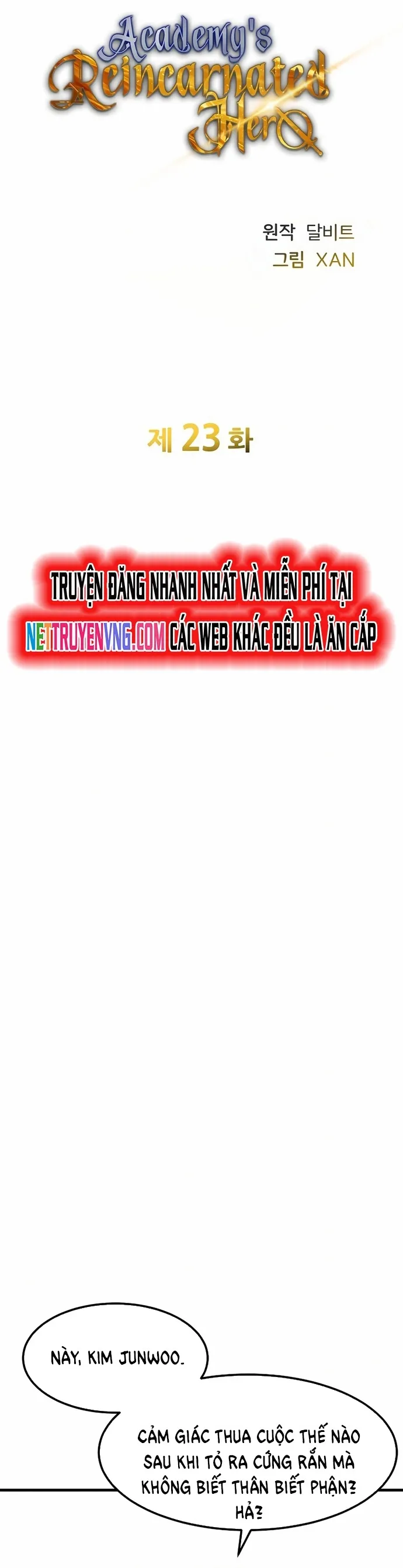 Anh Hùng Tái Sinh Của Học Viện Chap 23 - Next Chap 24