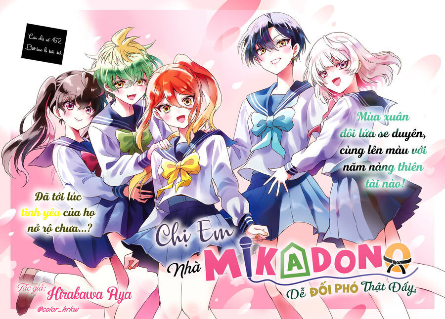 Ba Chị Em Nhà Mikadono Dễ Đối Phó Thật Đấy Chap 152 - Next Chap 153