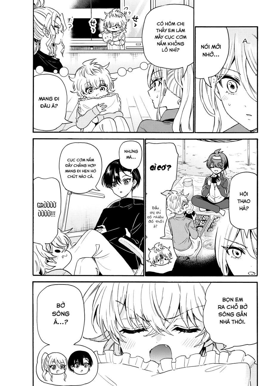 Ba Chị Em Nhà Mikadono Dễ Đối Phó Thật Đấy Chap 154 - Next Chap 155