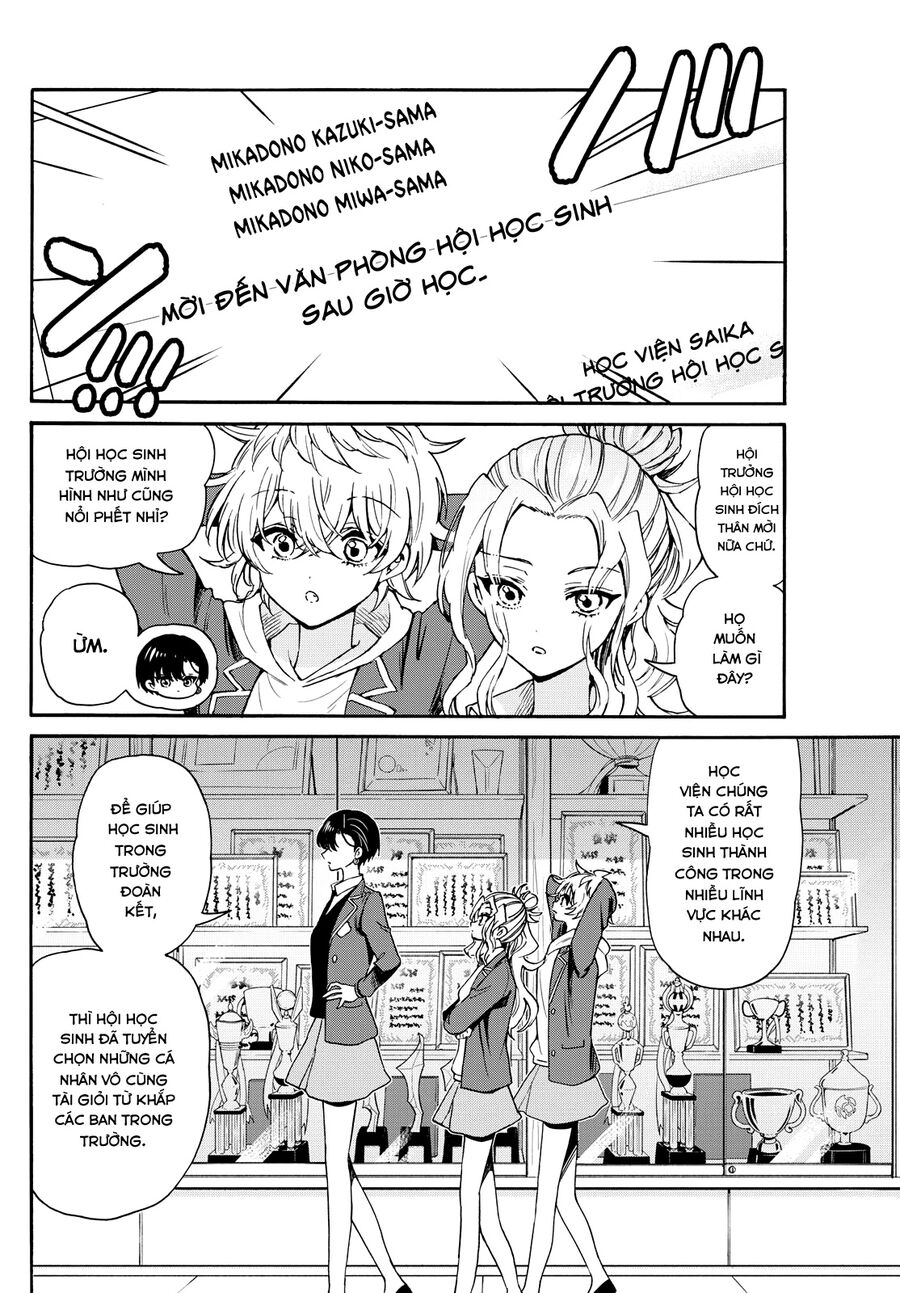 Ba Chị Em Nhà Mikadono Dễ Đối Phó Thật Đấy Chap 156 - Next Chap 157