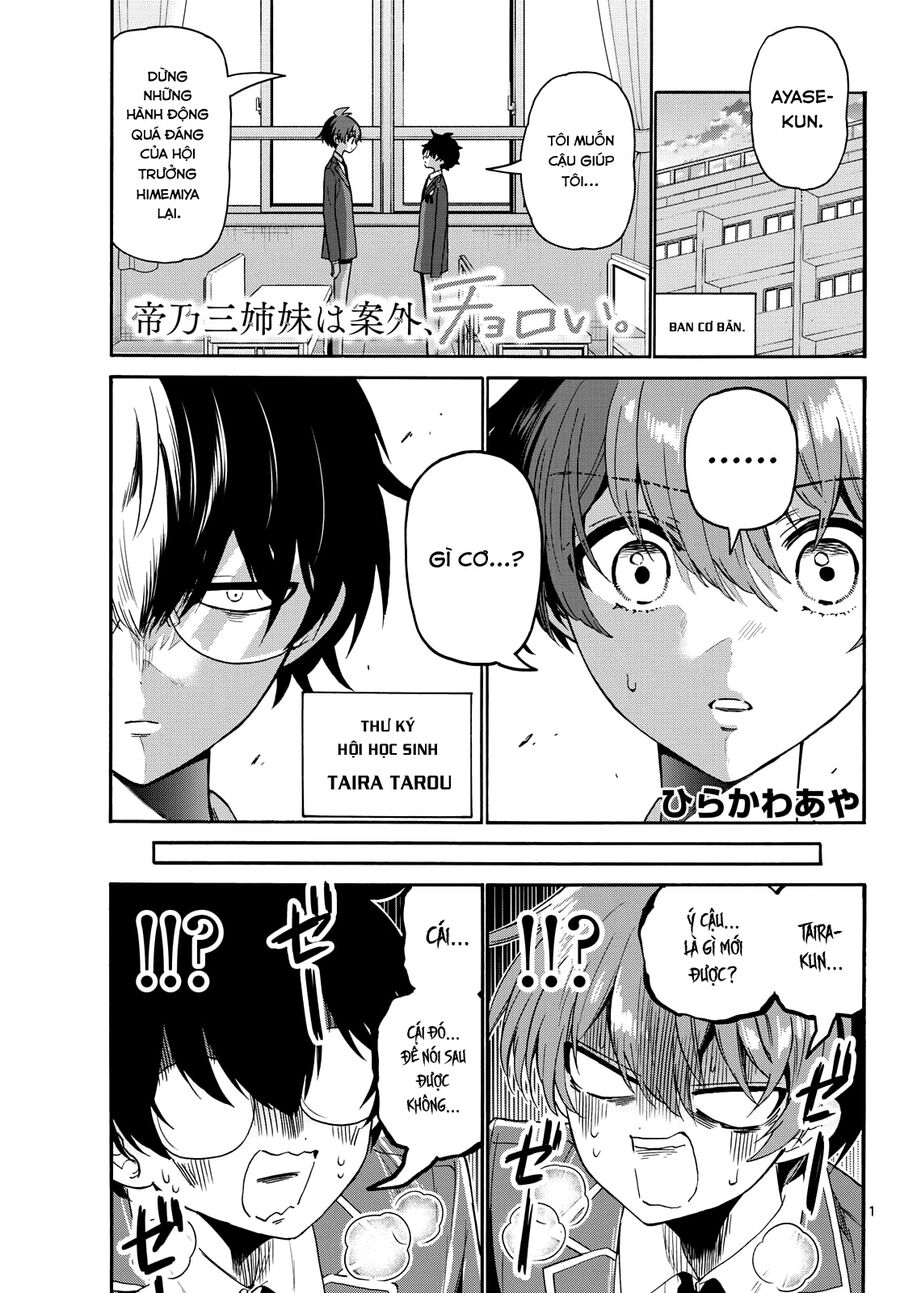 Ba Chị Em Nhà Mikadono Dễ Đối Phó Thật Đấy Chap 158 - Next Chap 159