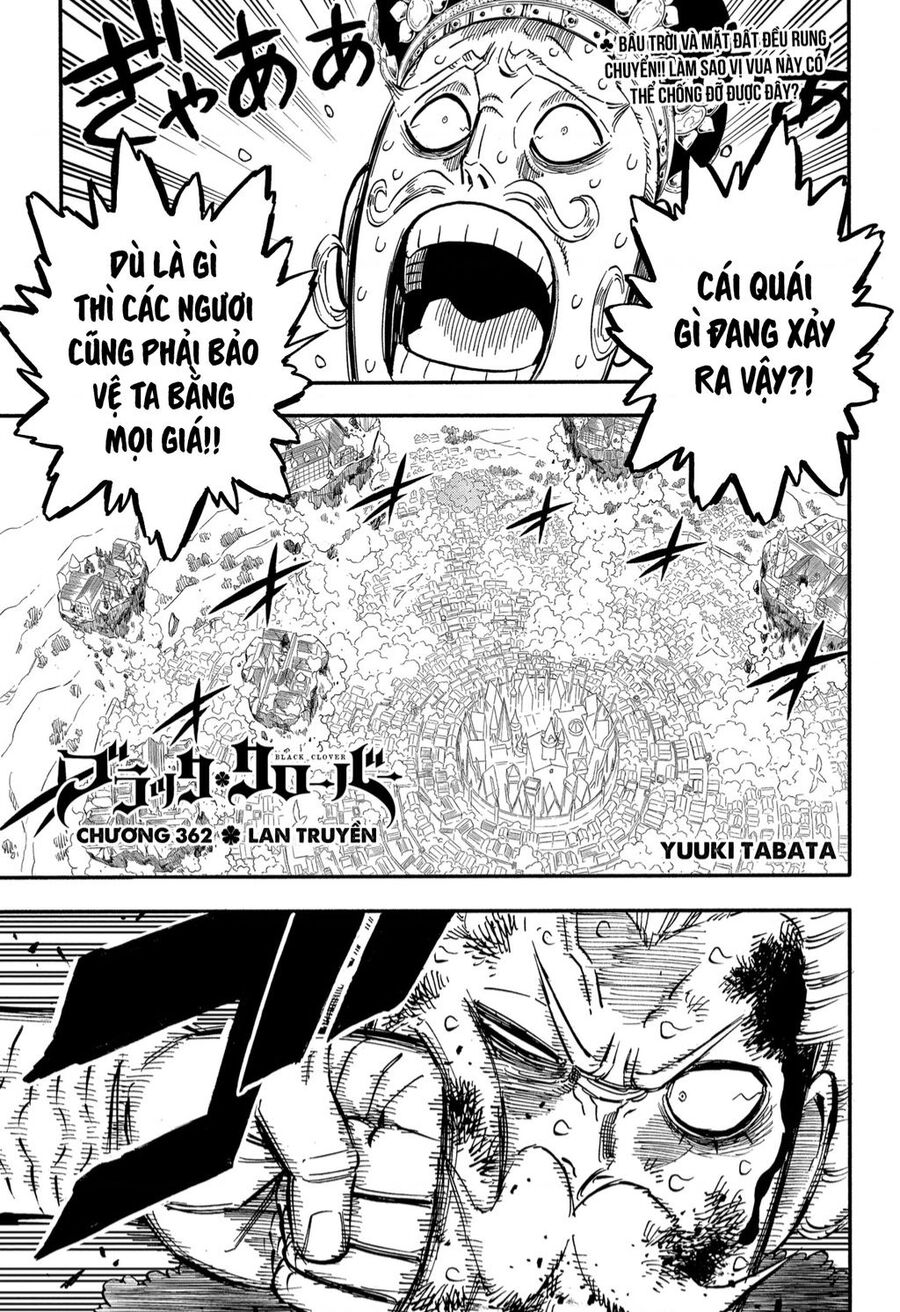 Black Clover - Thế Giới Phép Thuật Chap 362 - Next Chap 363