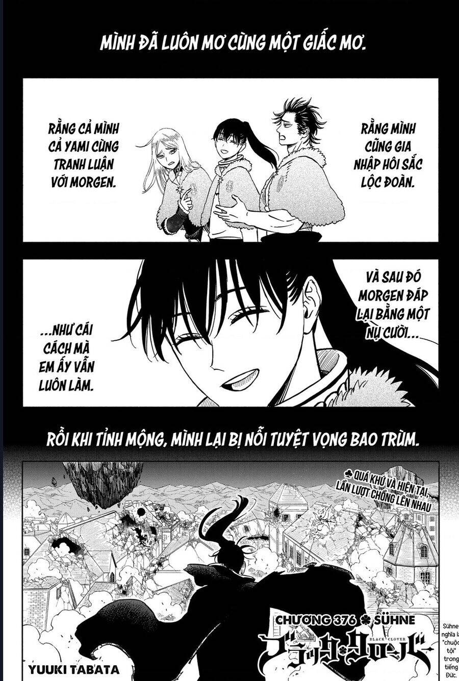 Black Clover - Thế Giới Phép Thuật Chap 376 - Next Chap 377