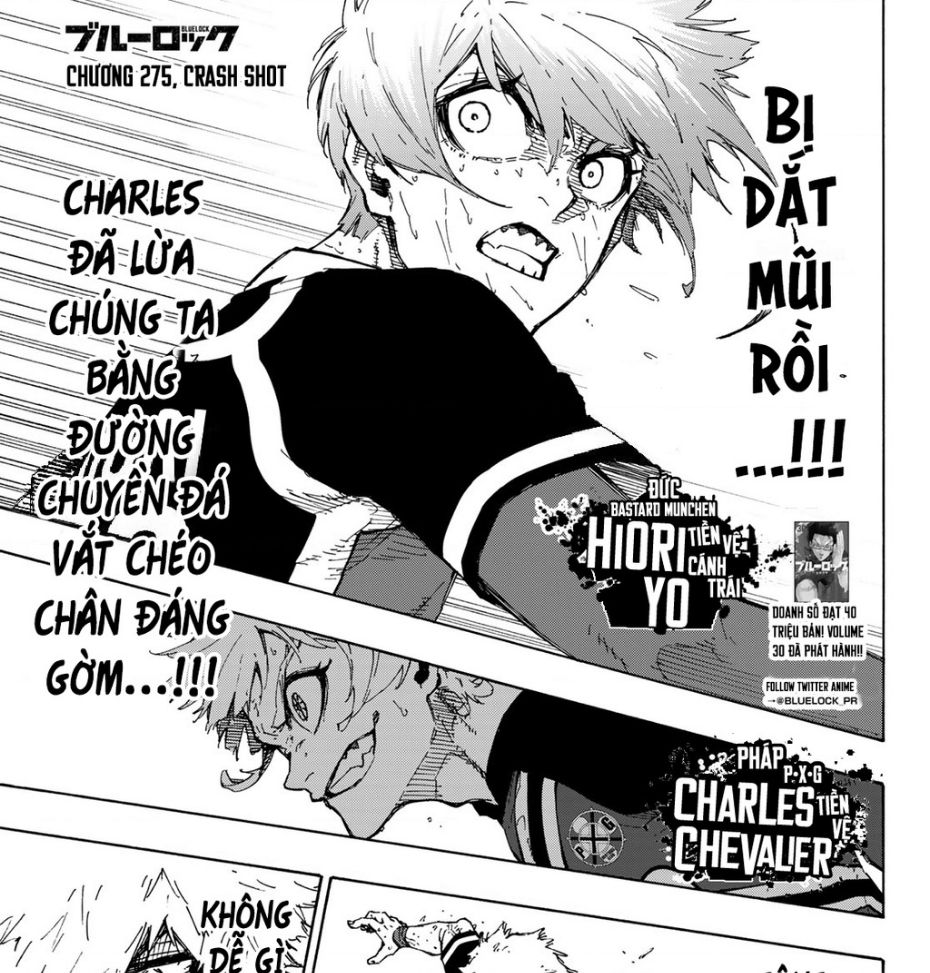 Blue Lock - Ngang Raw Chap 275 - Next Chap 276