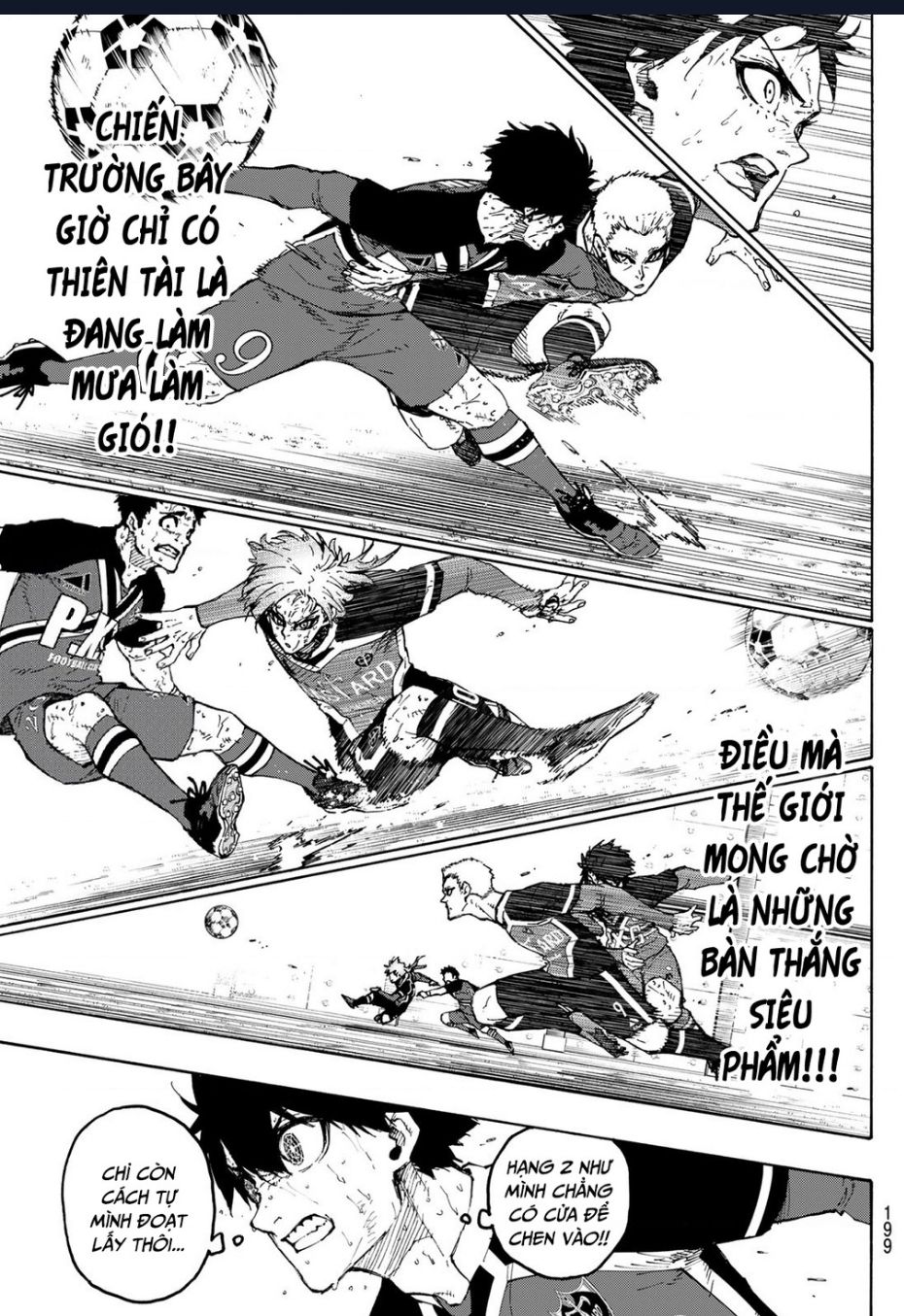 Blue Lock - Ngang Raw Chap 281 - Next Chap 282