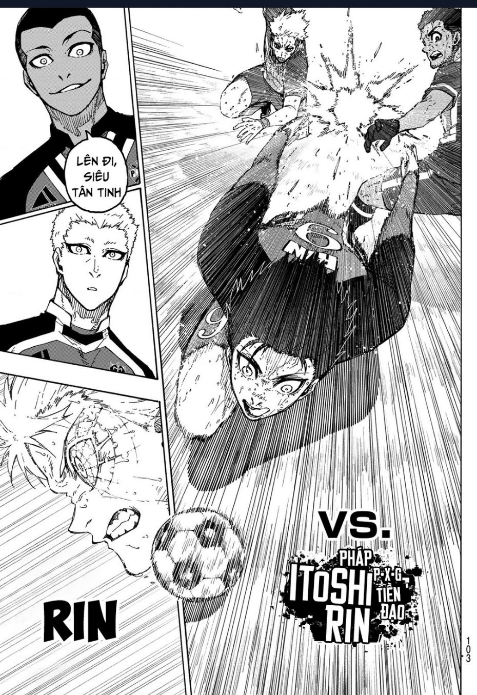 Blue Lock - Ngang Raw Chap 283 - Next Chap 284