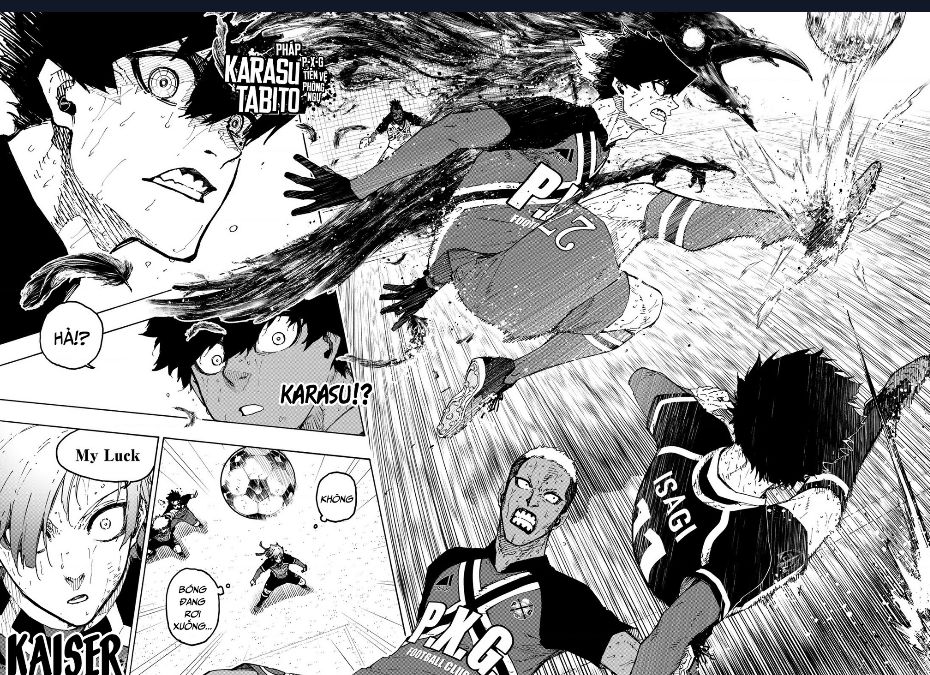 Blue Lock - Ngang Raw Chap 286 - Next Chap 287