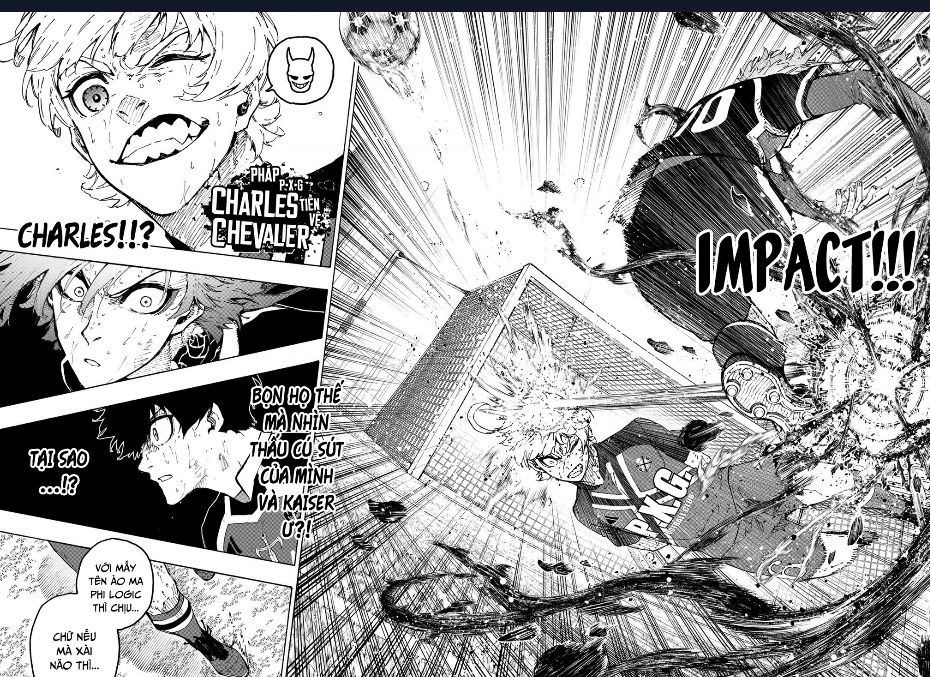 Blue Lock - Ngang Raw Chap 286 - Next Chap 287