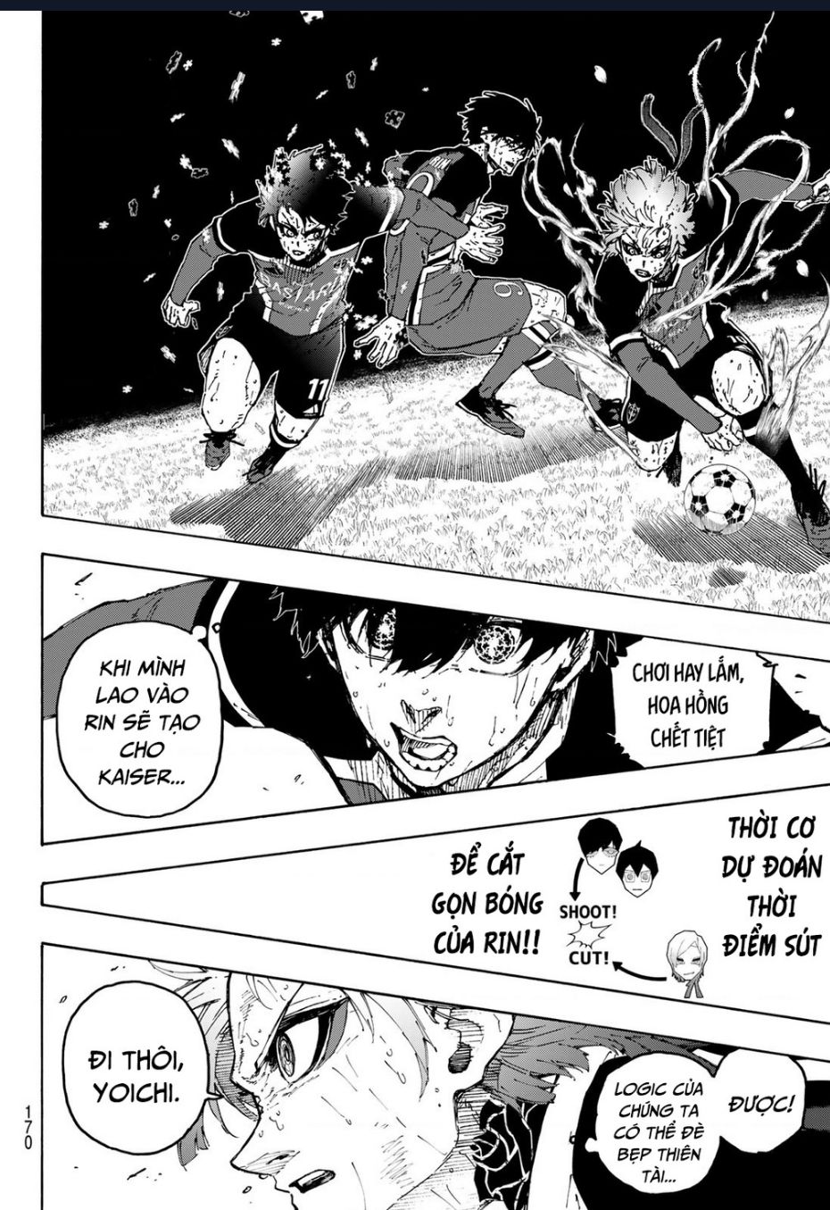 Blue Lock - Ngang Raw Chap 286 - Next Chap 287