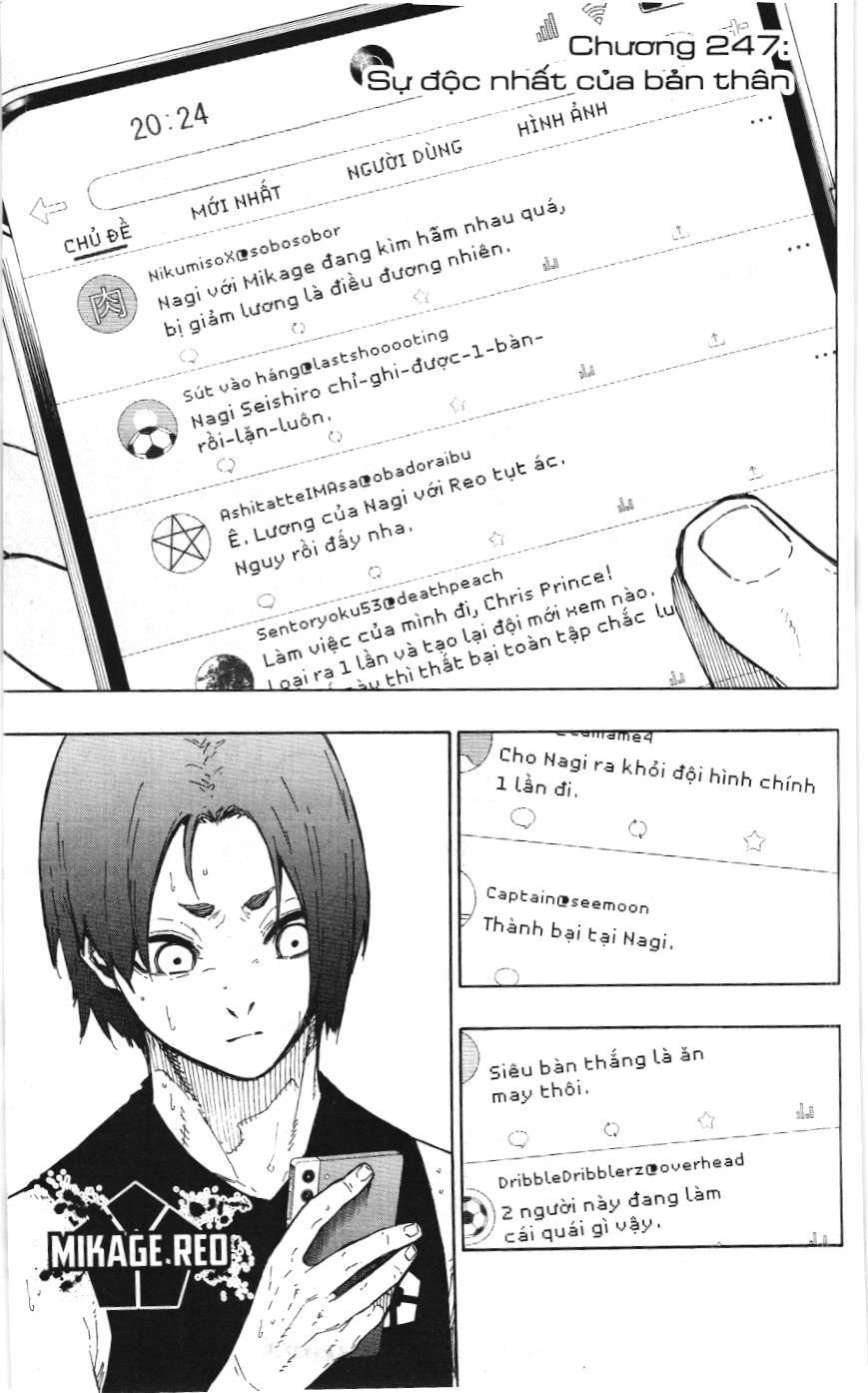 Bluelock (NXB Kim Đồng) Chap 247 - Next Chap 248