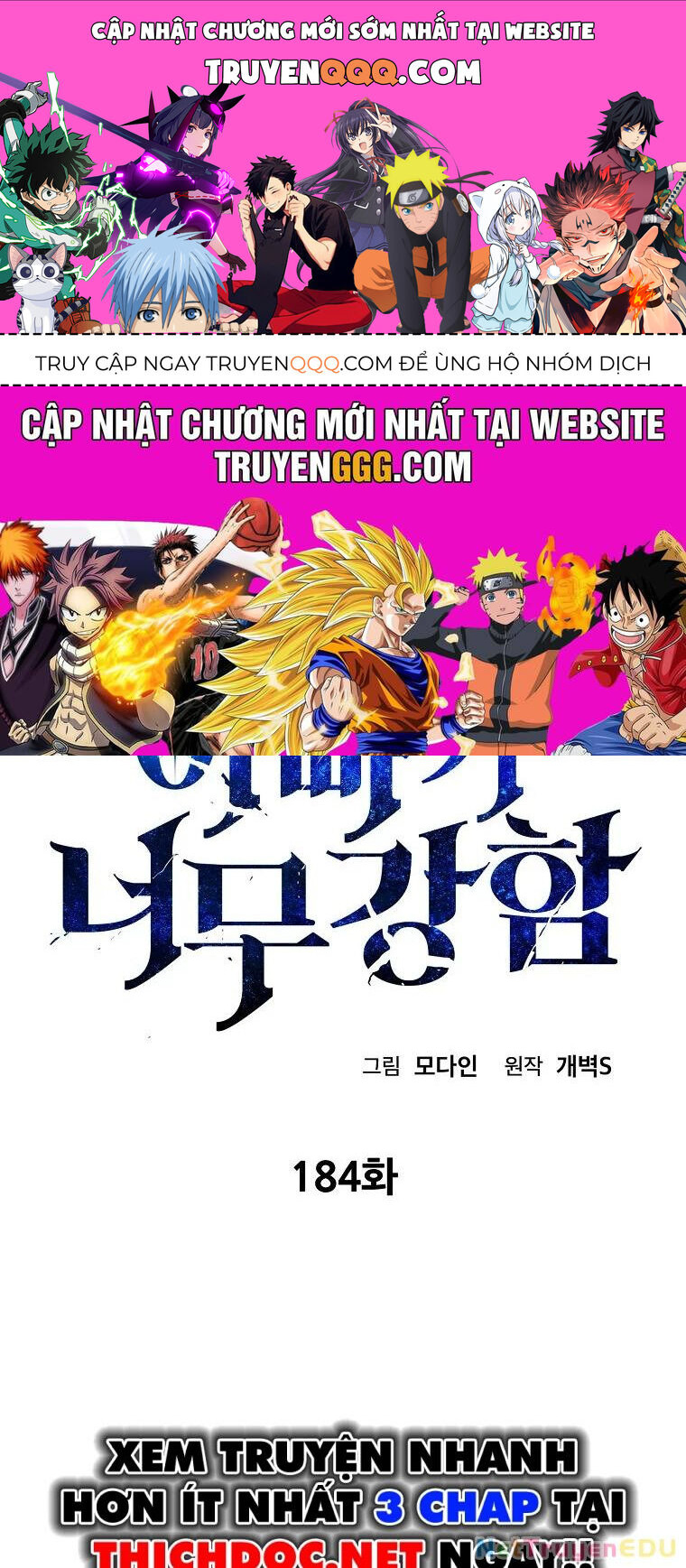 Bố Tôi Quá Mạnh Chap 184 - Next Chap 185