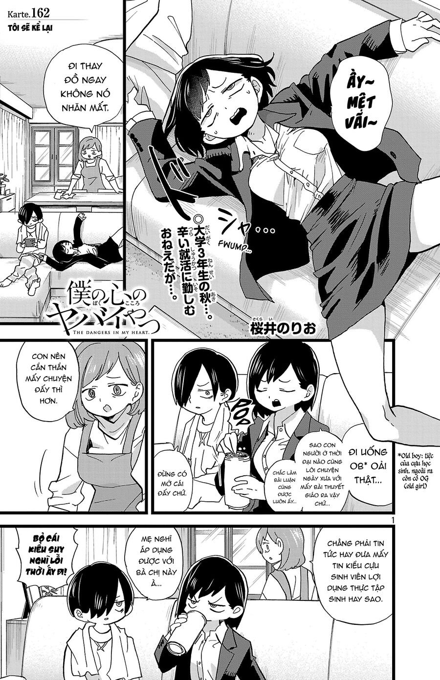 Boku No Kokoro Yabai Yatsu Chap 162 - Next Chap 163