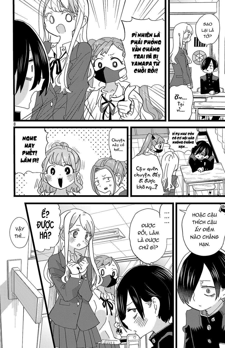 Boku No Kokoro Yabai Yatsu Chap 162 - Next Chap 163