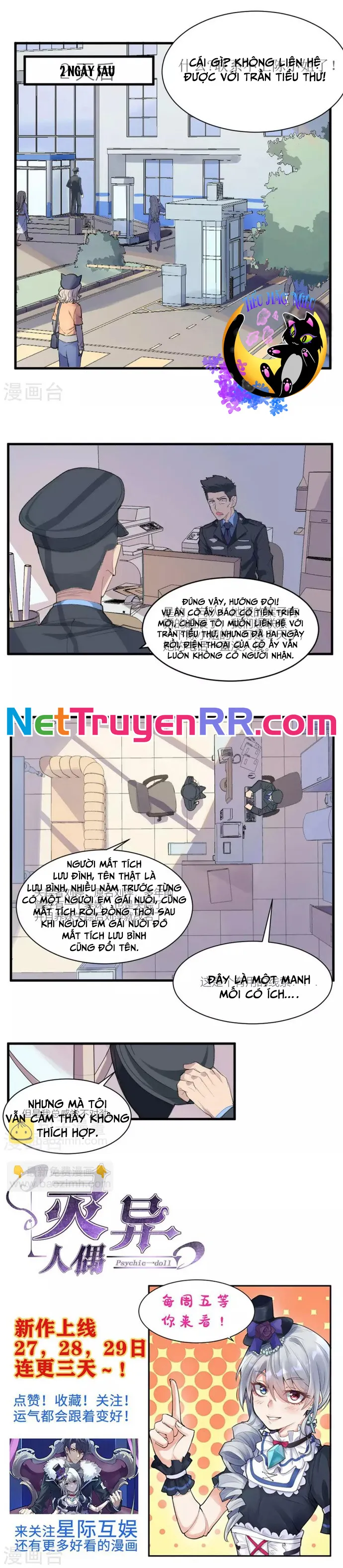 búp bê siêu nhiên Chap 2 - Next Chap 3