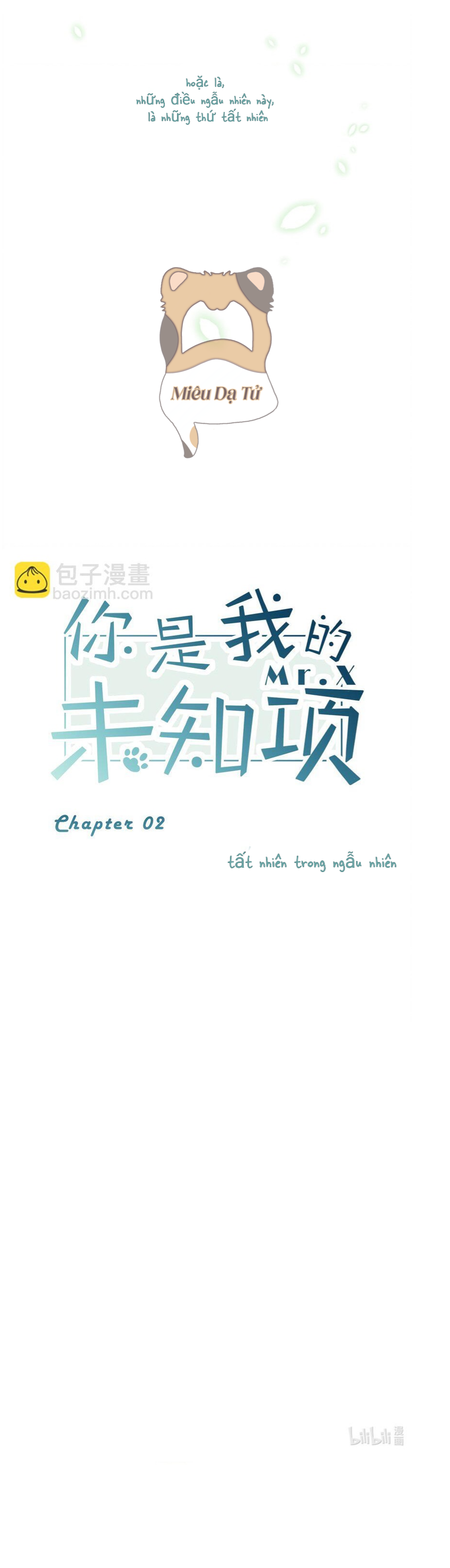 Cậu là ẩn số của tớ Chap 2 - Next Chap 3