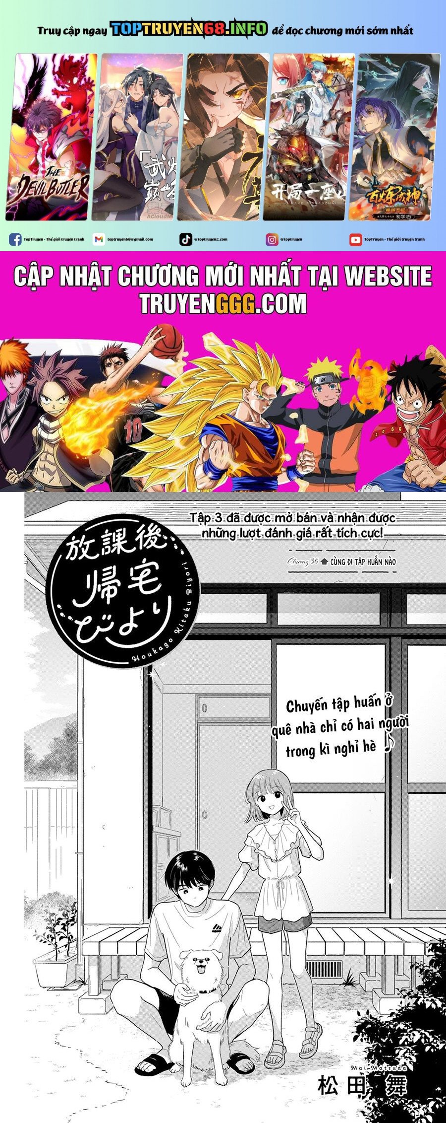 Câu Lạc Bộ Siêu Cấp Về Nhà Chap 36 - Next Chap 37