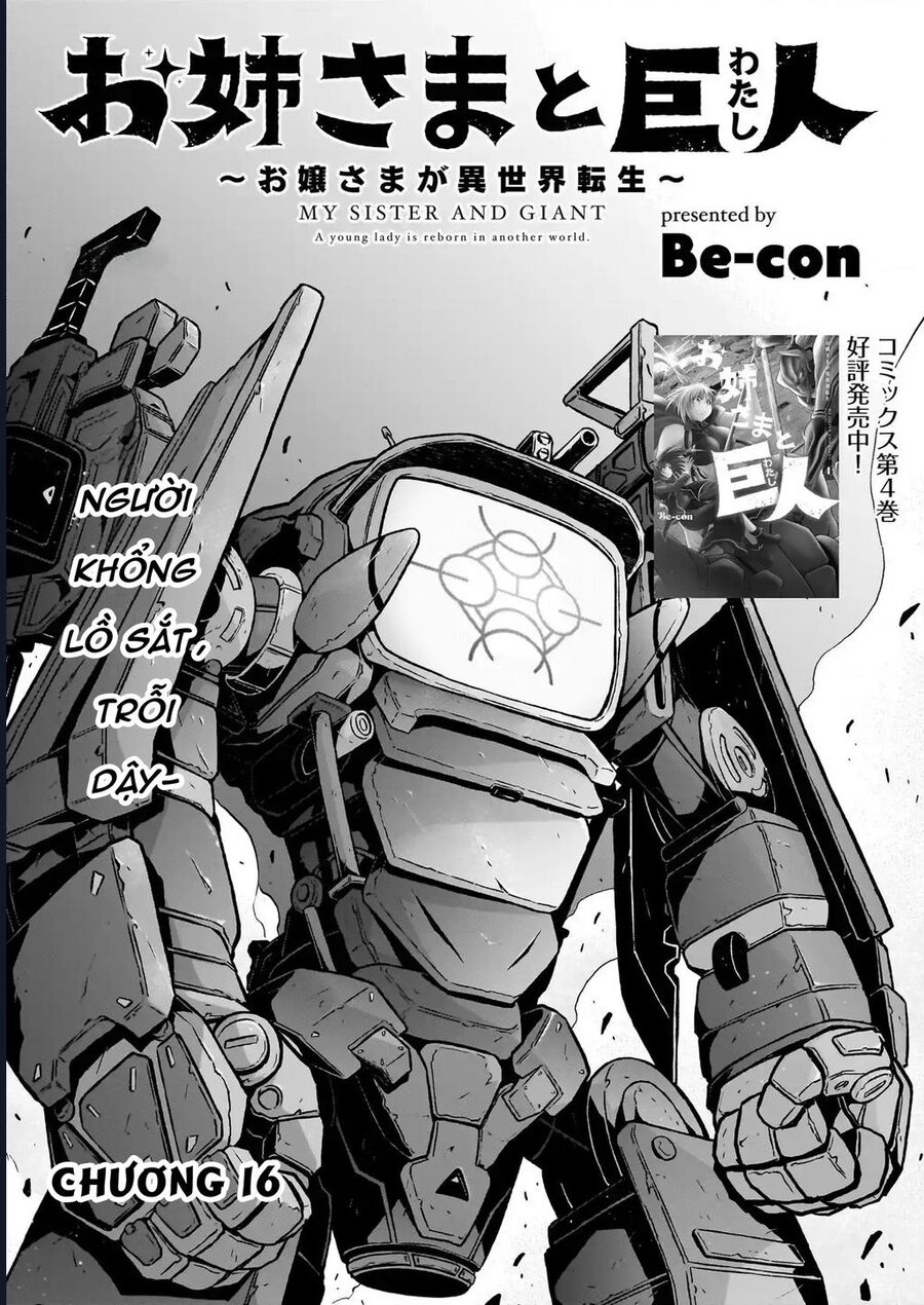 Chị Gái Tôi Và Người Khổng Lồ Chap 16 - Next Chap 17