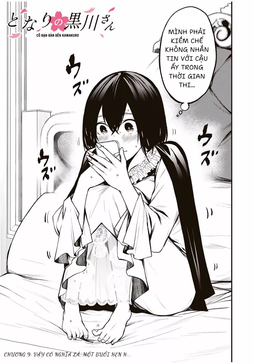 Cô Bạn Bàn Bên Kurokawa Chap 9 - Next Chap 10