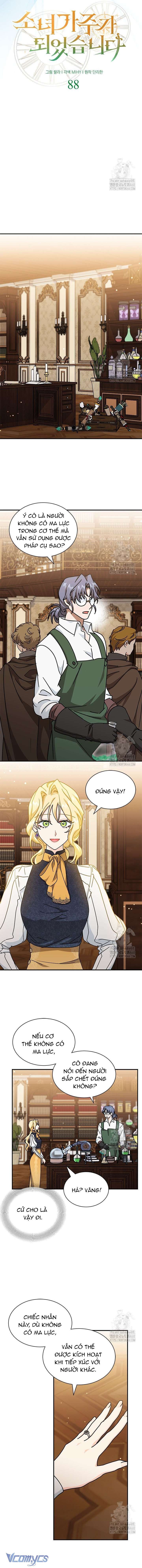 Cô Gái Sẽ Trở Thành Chủ Gia Đình Chap 88 - Next Chap 89