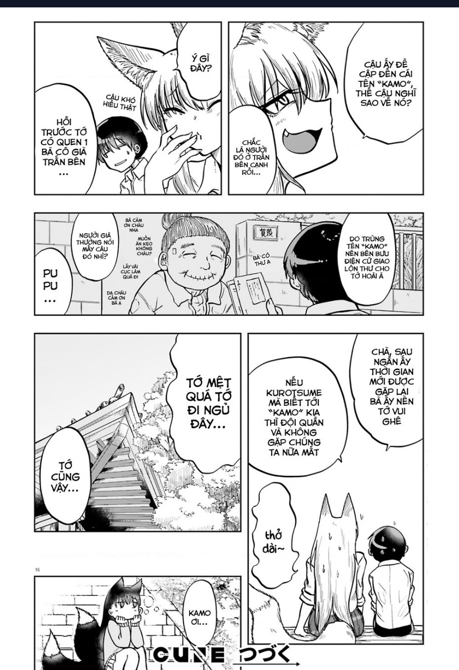 Cô Nàng Hồ Ly Katabami-San Chap 10 - Next Chap 11