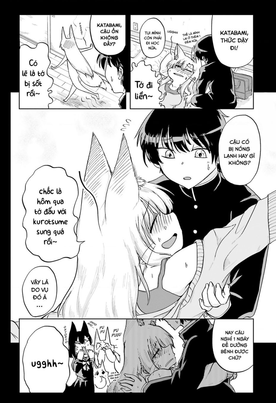 Cô Nàng Hồ Ly Katabami-San Chap 11 - Next Chap 12