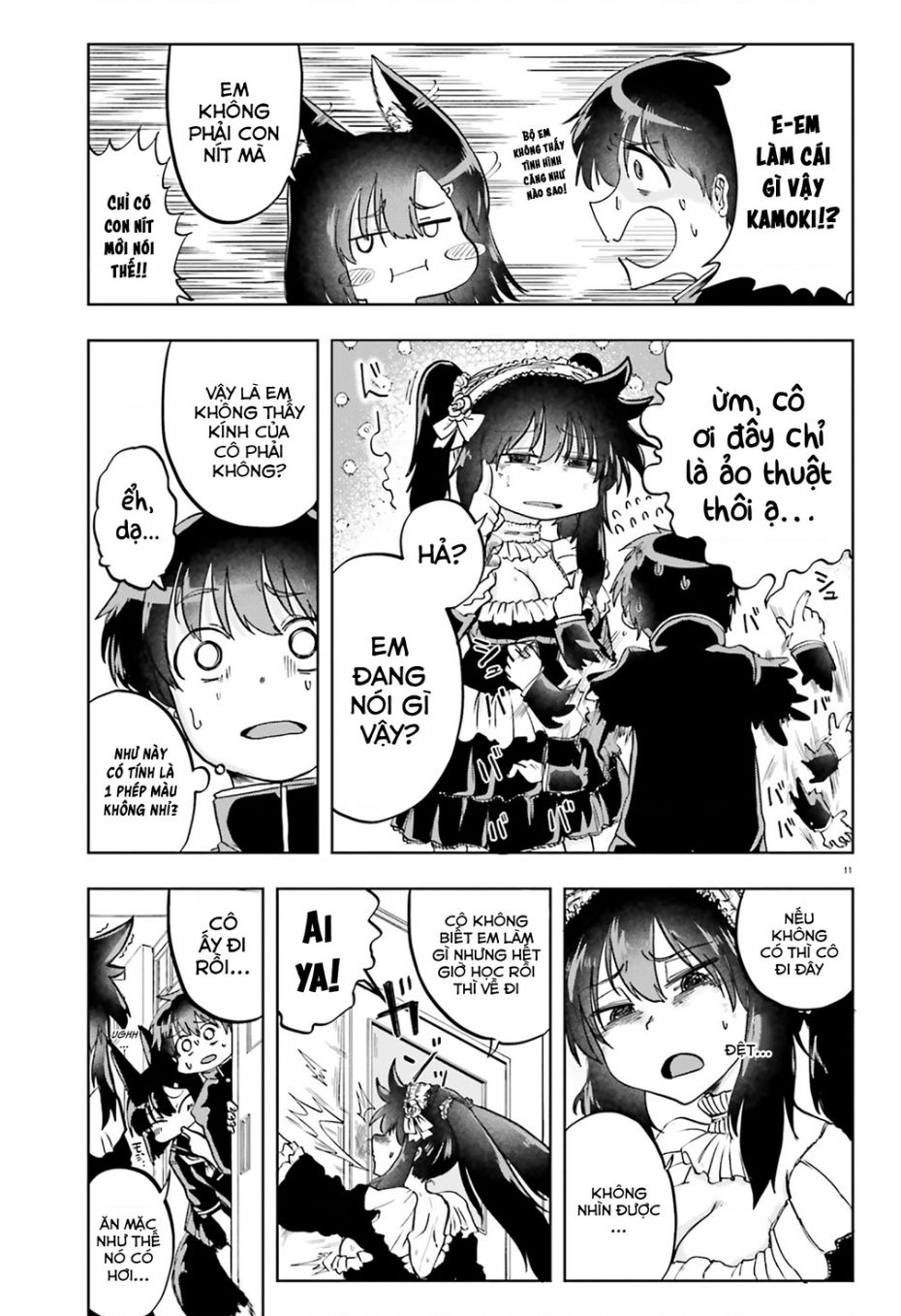 Cô Nàng Hồ Ly Katabami-San Chap 11 - Next Chap 12