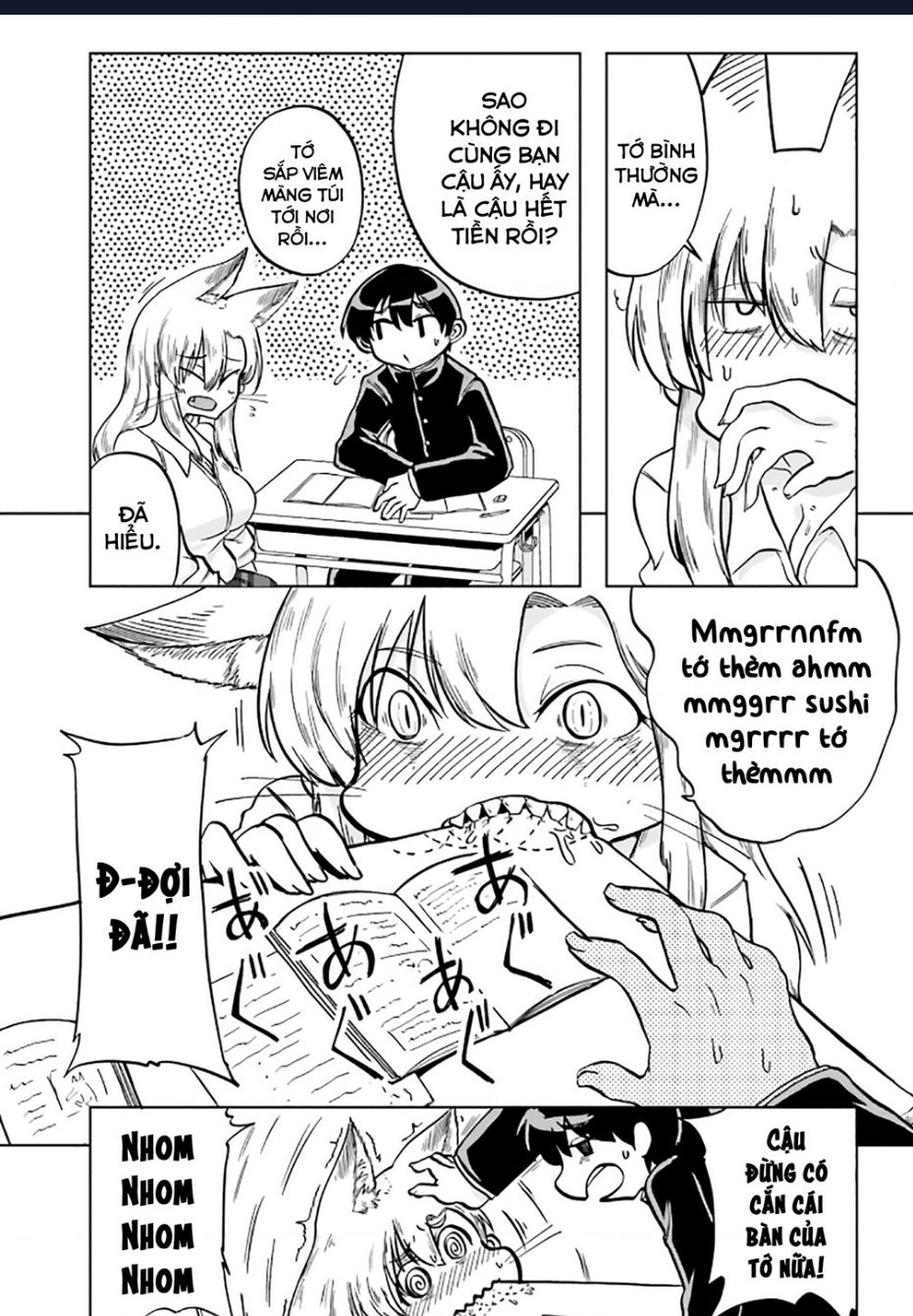 Cô Nàng Hồ Ly Katabami-San Chap 6 - Next Chap 7