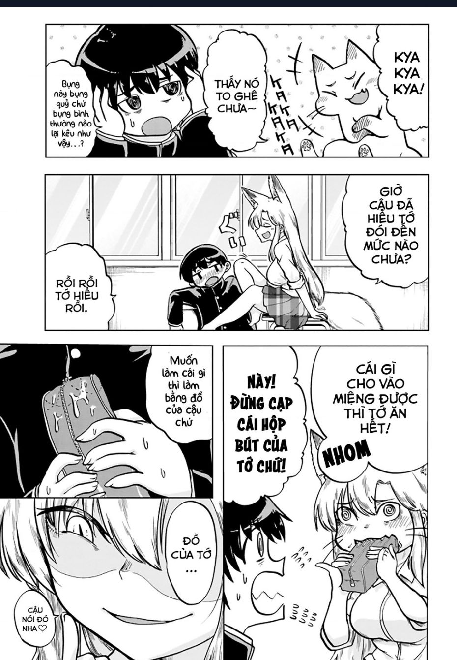 Cô Nàng Hồ Ly Katabami-San Chap 6 - Next Chap 7