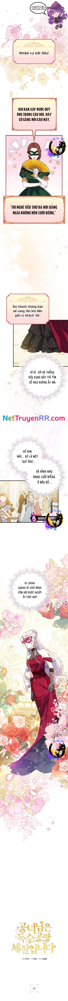 Công Nương Sinh Ra Để Sống Một Mình Chap 13 - Next Chap 14