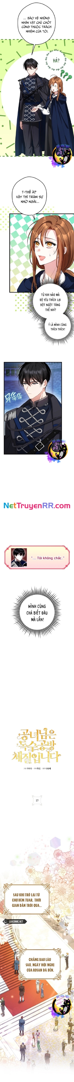 Công Nương Sinh Ra Để Sống Một Mình Chap 16 - Next Chap 17