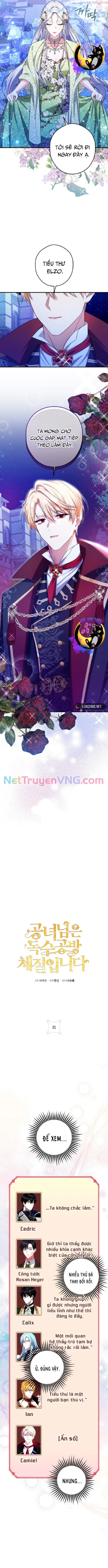 Công Nương Sinh Ra Để Sống Một Mình Chap 21 - Next Chap 22