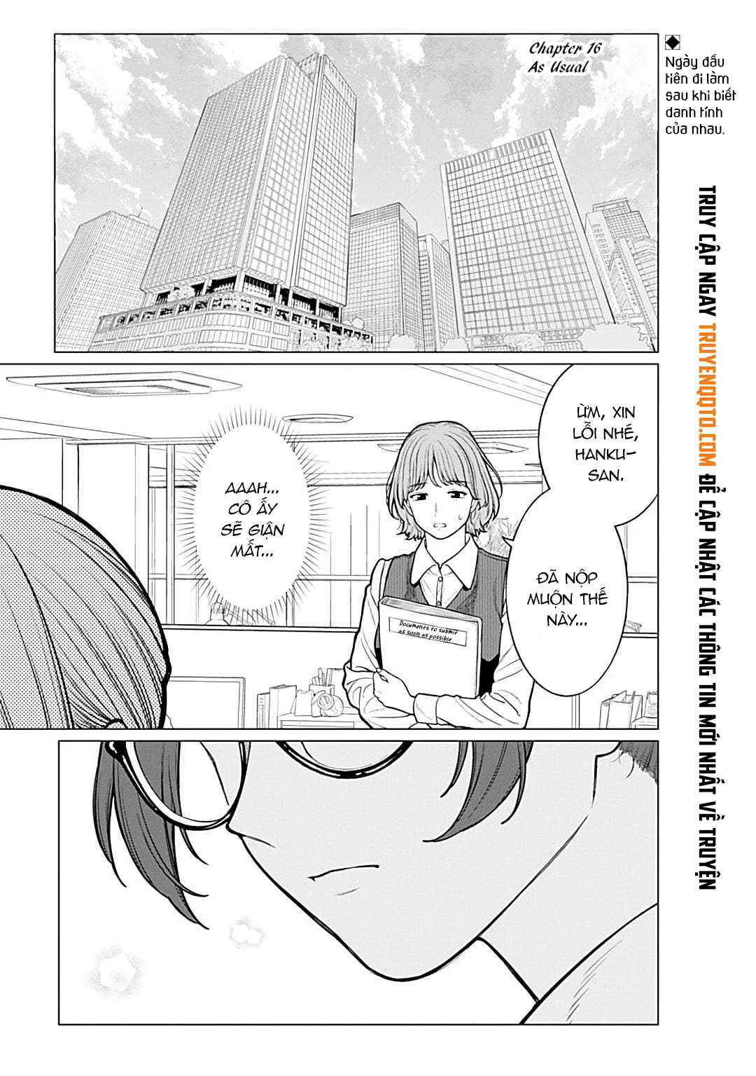 Công Sở Và Đời Tư: On Và Off Chap 16 - Next Chap 17