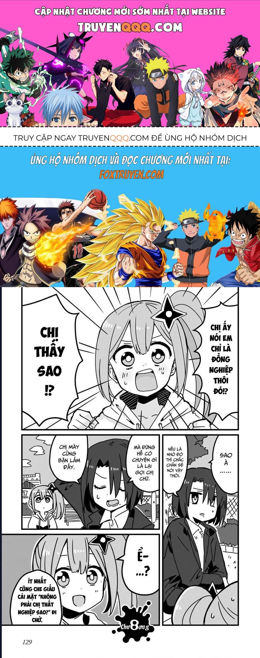 Cuộc Sống Chung Nhà Của Ninja Và Sát Thủ Chap 8 - Next Chap 9