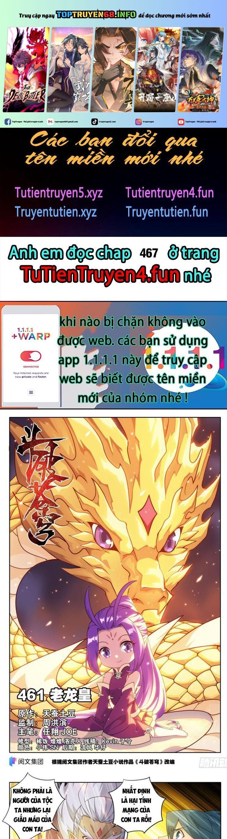 Đấu Phá Thương Khung Chap 466 - Next Chap 467