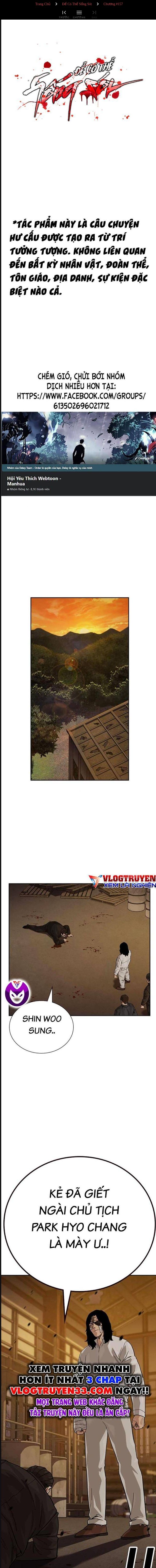 Để Có Thể Sống Sót Chap 157 - Next Chap 158