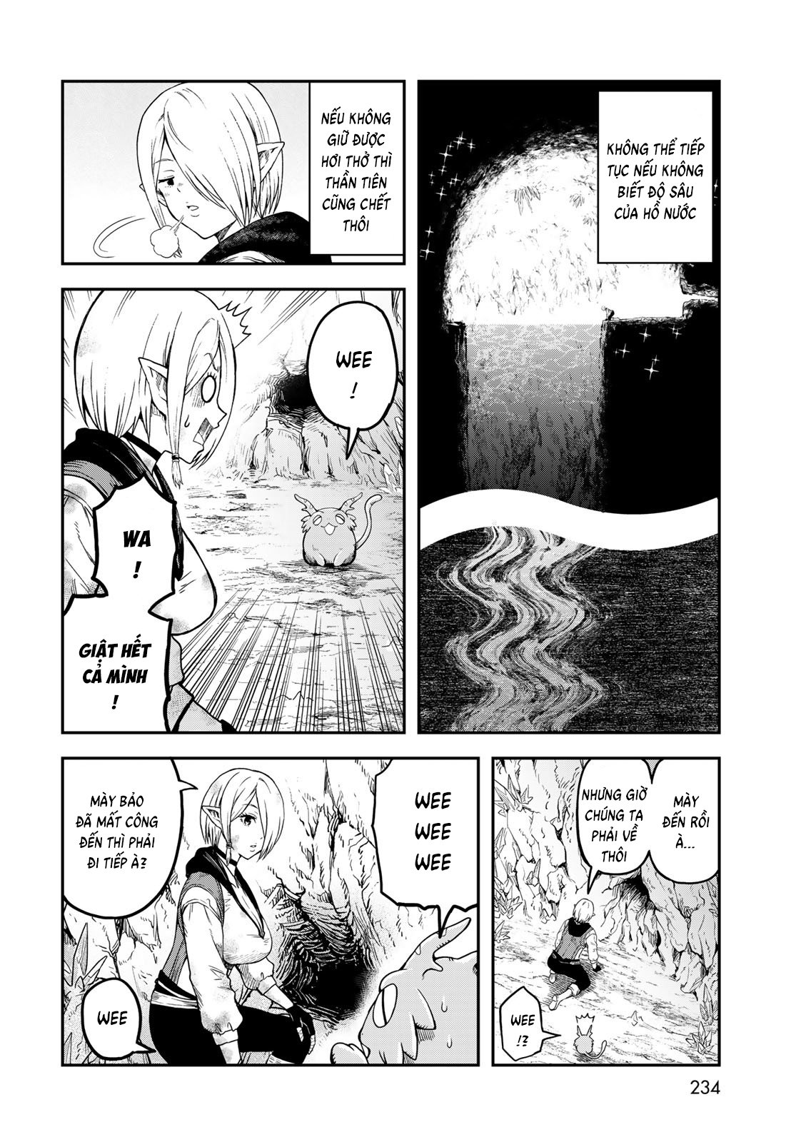 Elf Ngực Bự Và Kho Báu Hầm Ngục Chap 4 - Next Chap 5