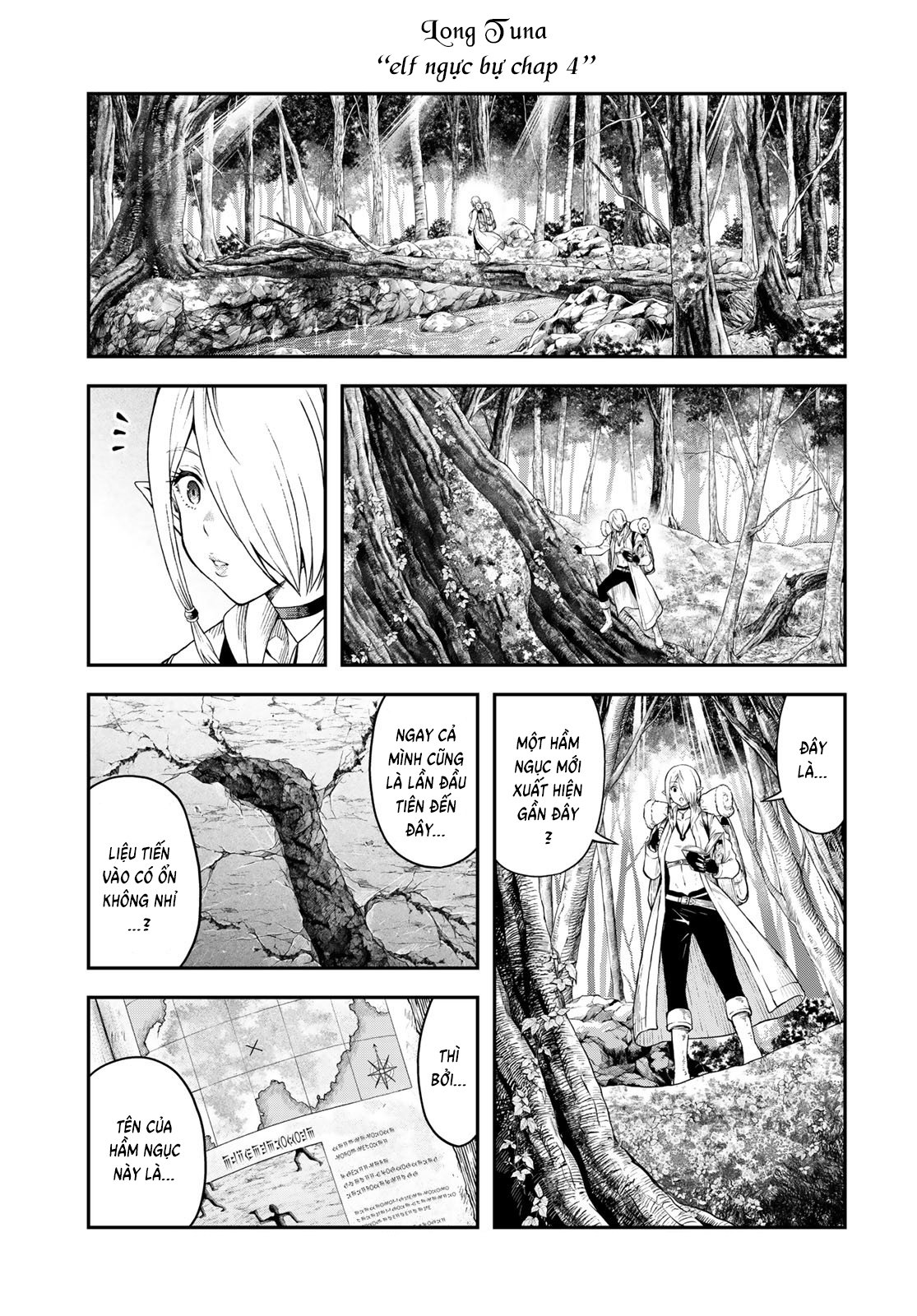 Elf Ngực Bự Và Kho Báu Hầm Ngục Chap 4 - Next Chap 5