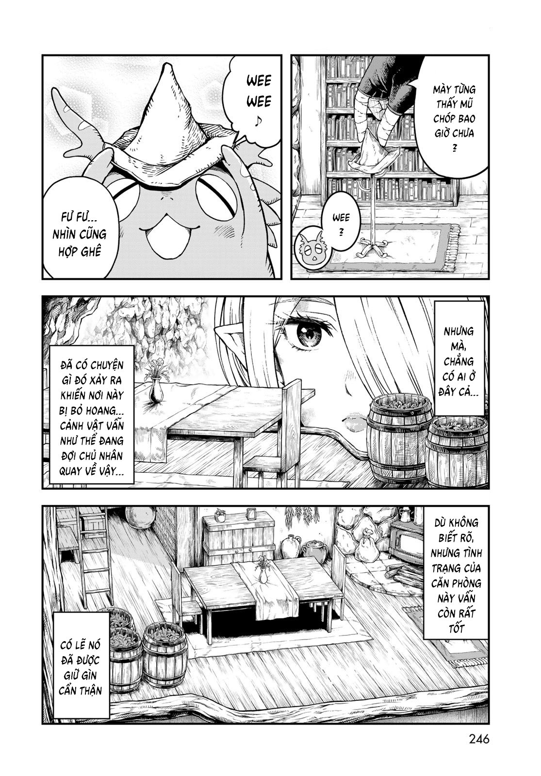 Elf Ngực Bự Và Kho Báu Hầm Ngục Chap 4 - Next Chap 5