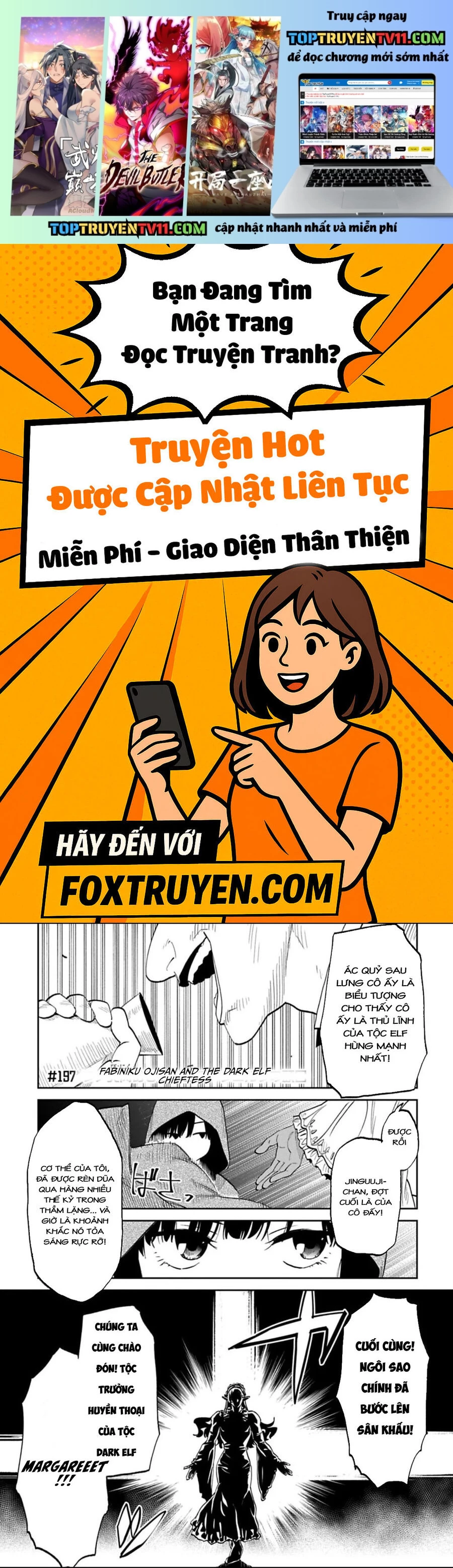 Fantasy Bishoujo Juniku Ojisan To Chap 197 - Next Chap 198