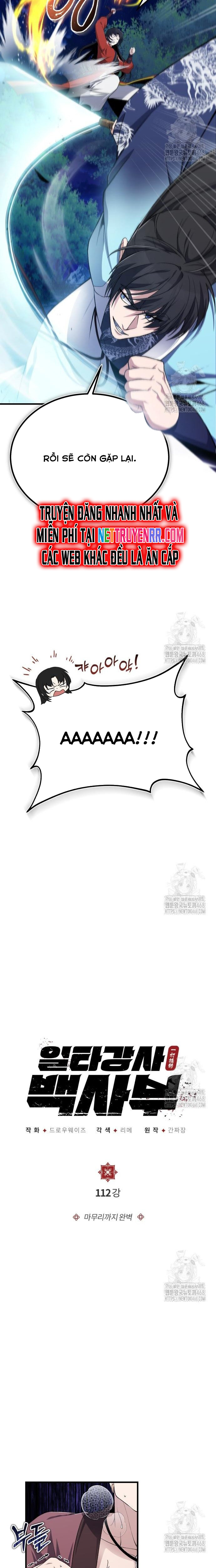 Giảng Sư Đứng Đầu, Baek Sư Phụ Chap 112 - Next Chap 113