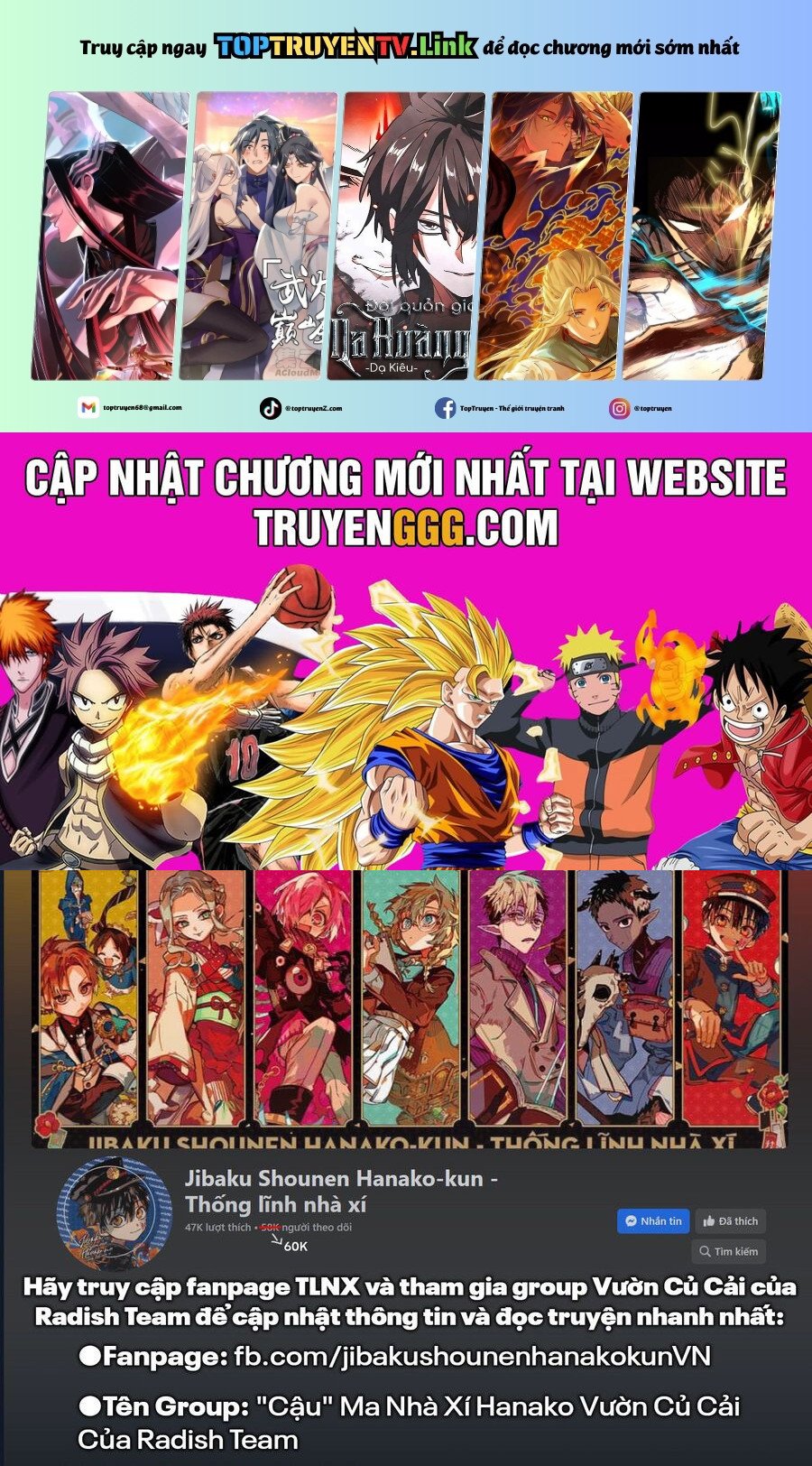 Hanako-Kun Nhà Xí Chap 96 - Next Chap 97