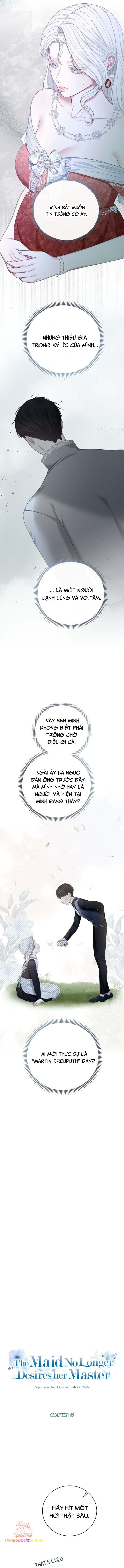 Hầu Nữ Không Còn Thèm Muốn Chủ Nhân Nữa Chap 45 - Next Chap 46