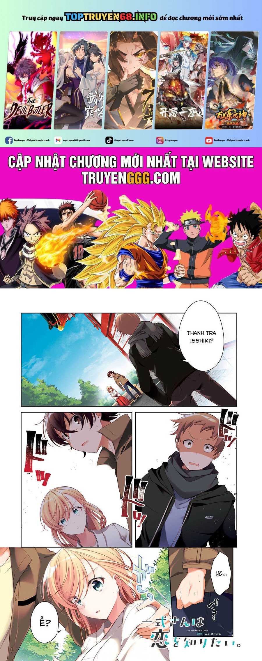 Isshiki-San Wa Koi Wo Shiritai Chap 24 - Next Chap 25