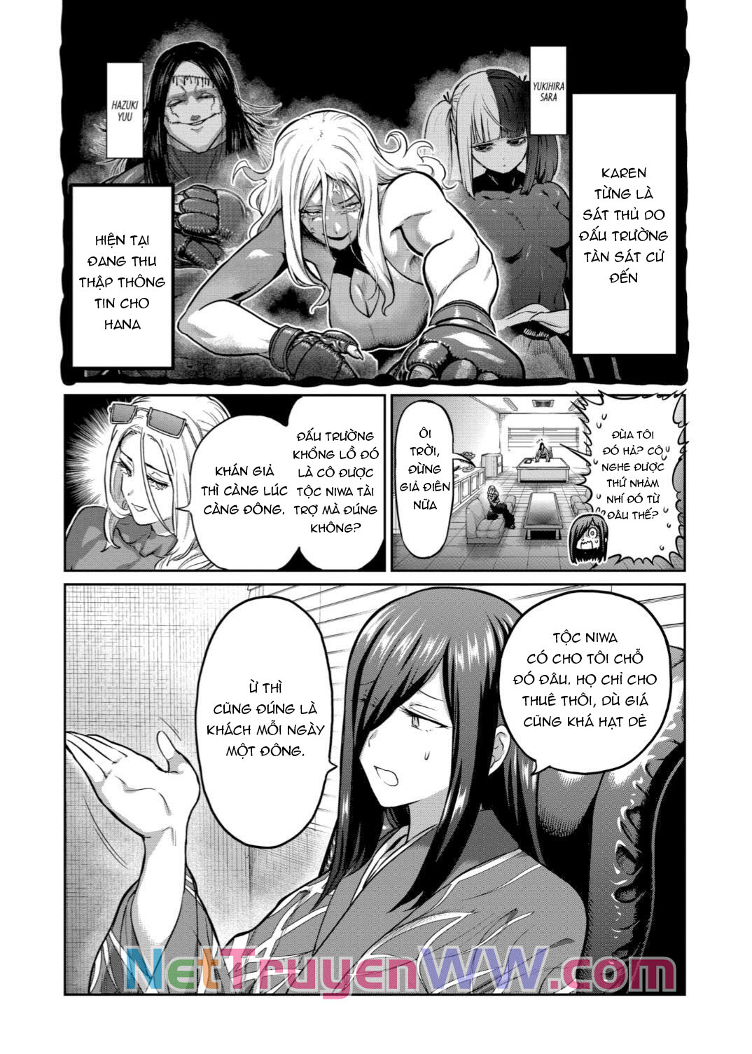 Isshou Senkin - Sàn Đấu Điên Rồ Chap 37 - Next Chap 38