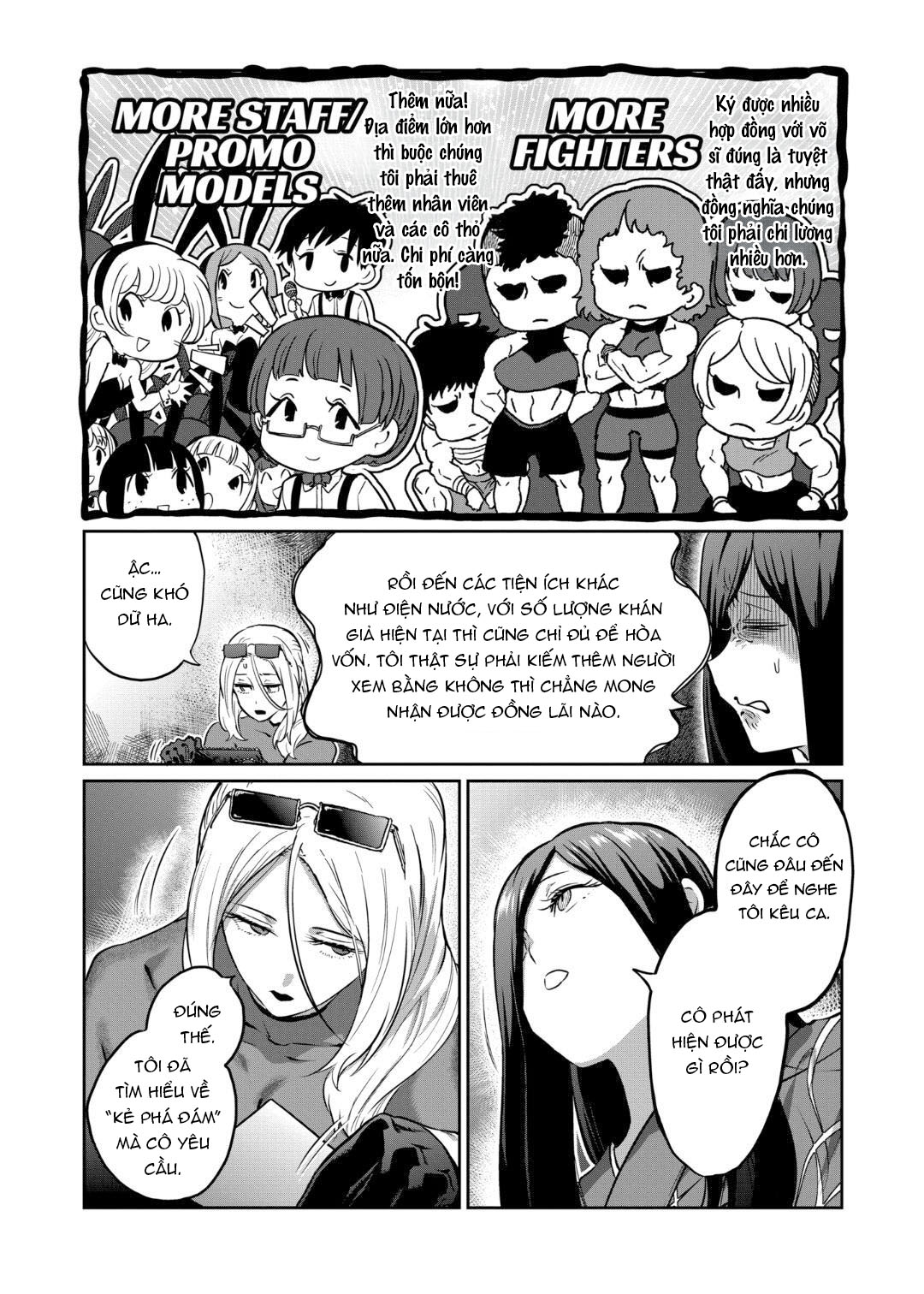 Isshou Senkin - Sàn Đấu Điên Rồ Chap 37 - Next Chap 38